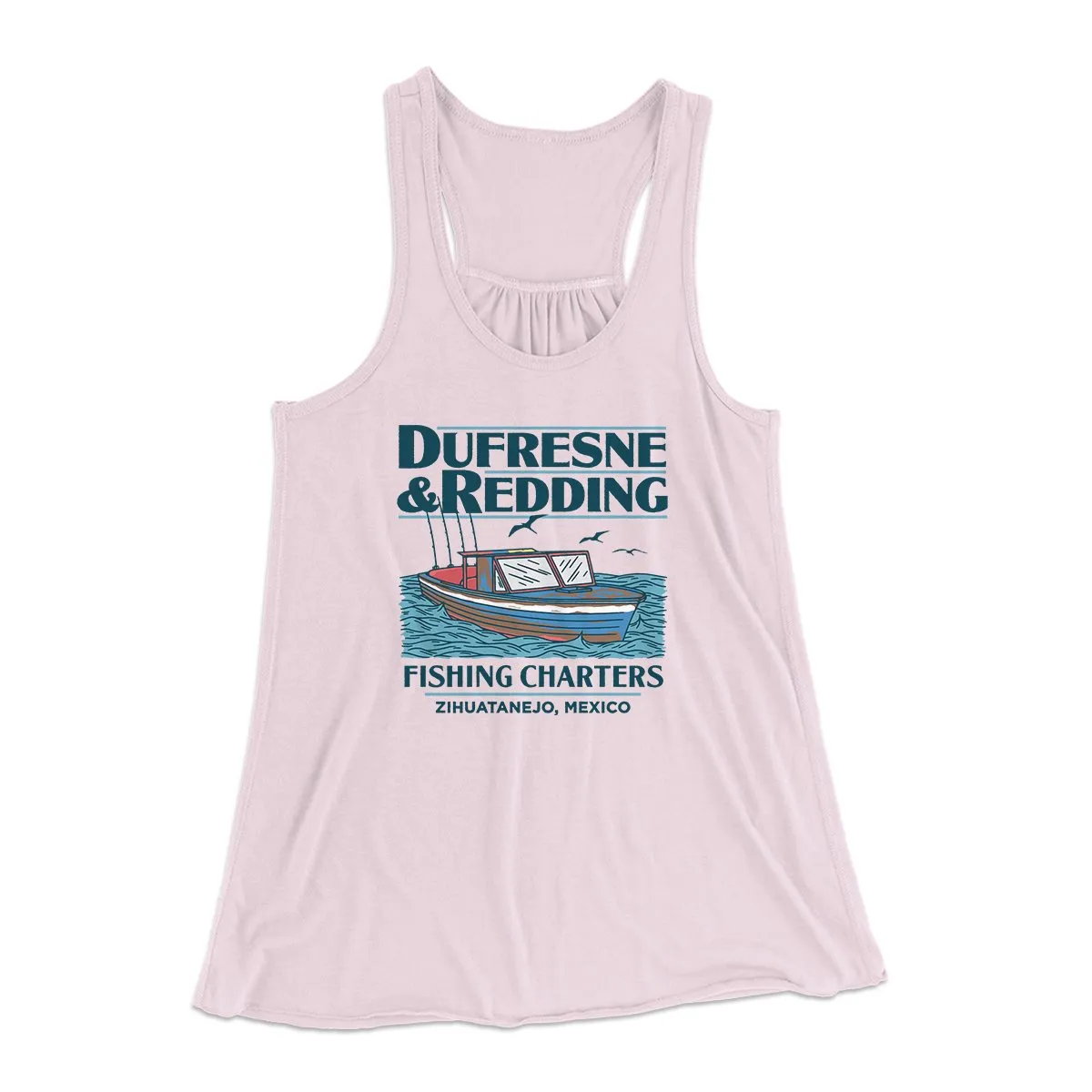 Dufresne & Redding Fishing Charters Women's Flowey Tank Top