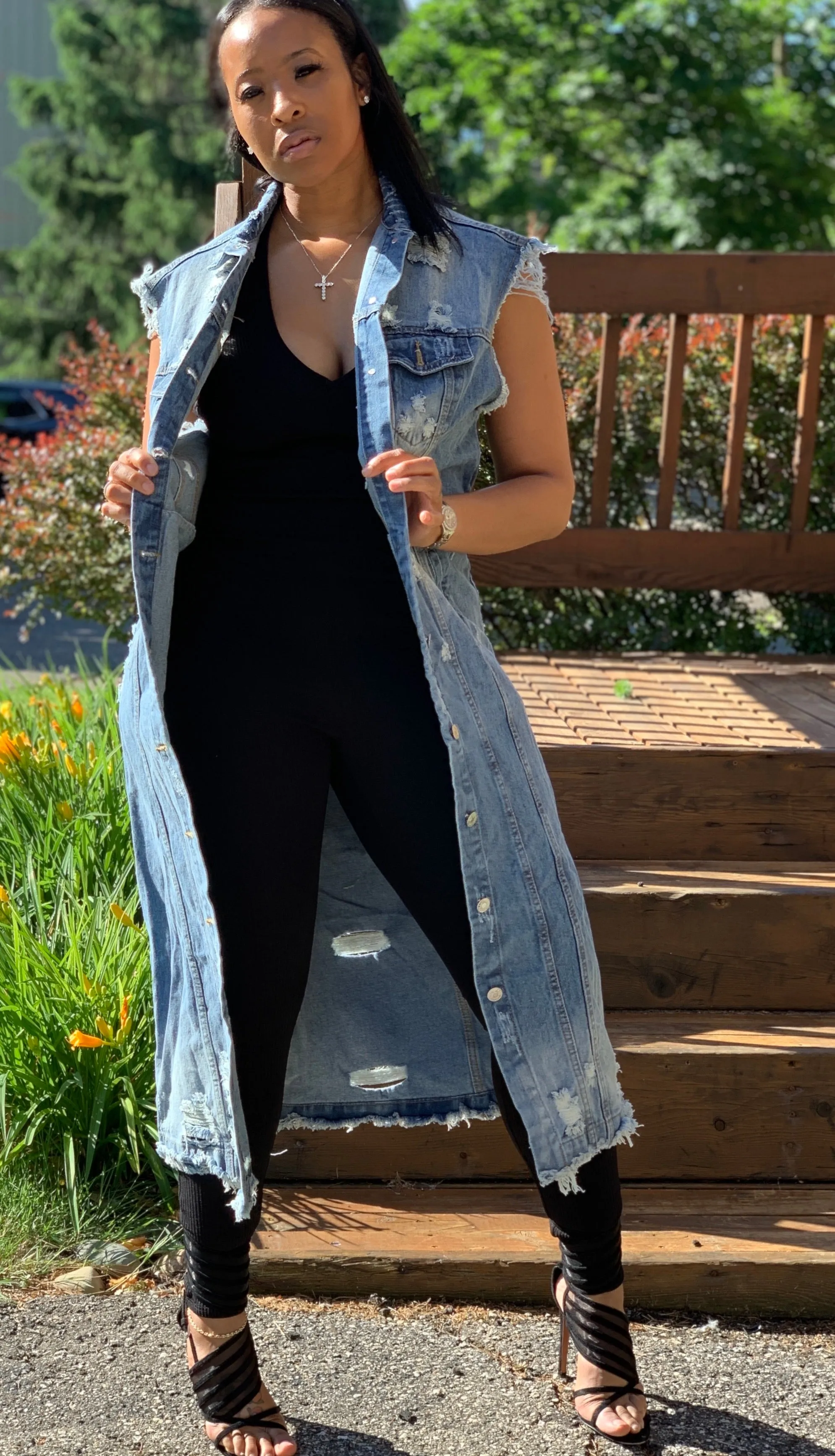 Duster Denim Jacket