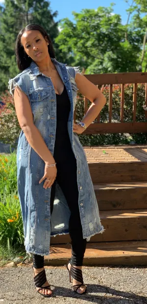 Duster Denim Jacket
