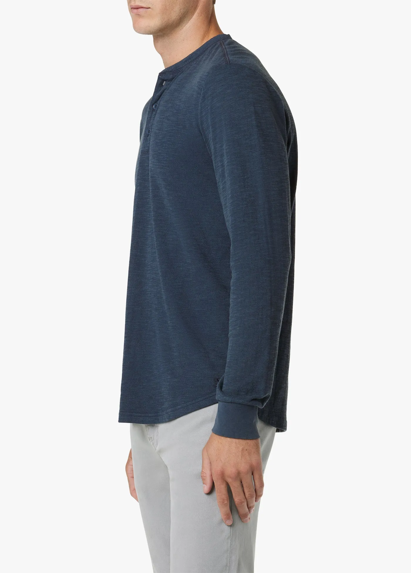 DWIGHT DOUBLE FACE HENLEY