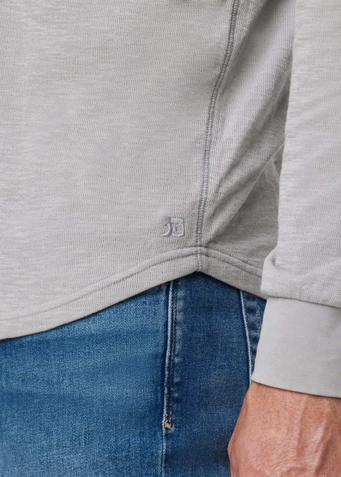 DWIGHT DOUBLE FACE HENLEY