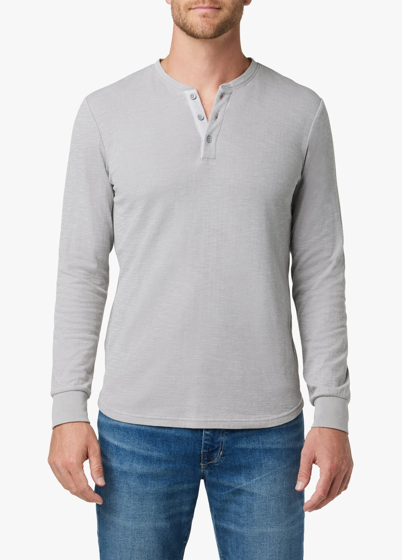 DWIGHT DOUBLE FACE HENLEY