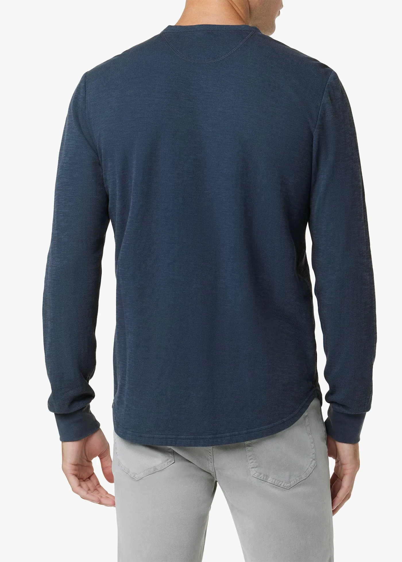 DWIGHT DOUBLE FACE HENLEY
