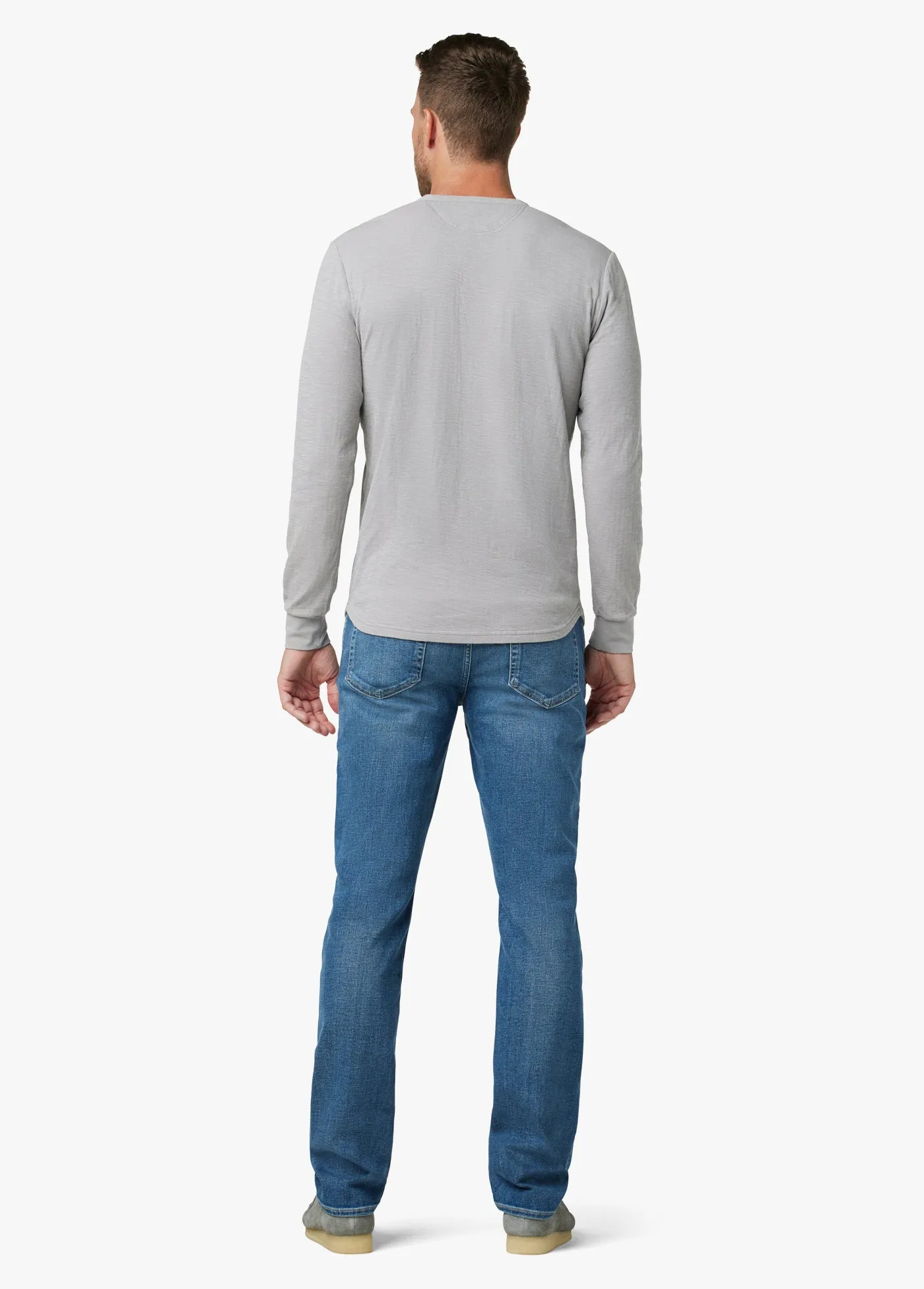DWIGHT DOUBLE FACE HENLEY