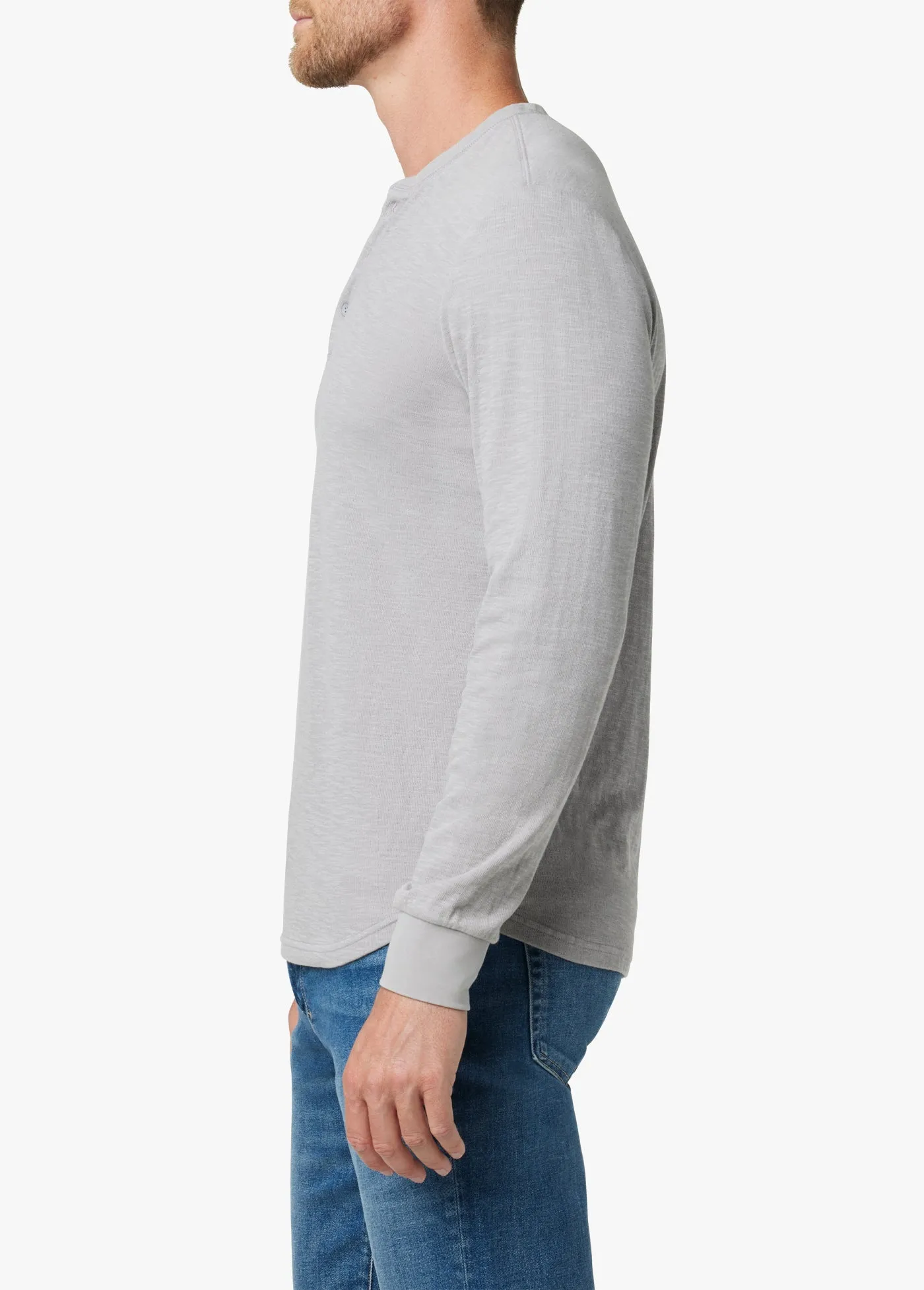 DWIGHT DOUBLE FACE HENLEY