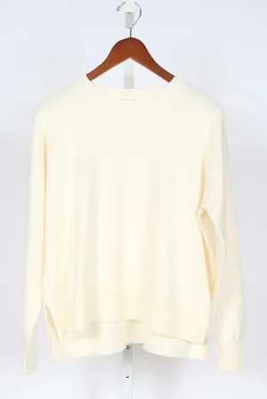 Elle Cotton/Cashmere Sweater - Off-White