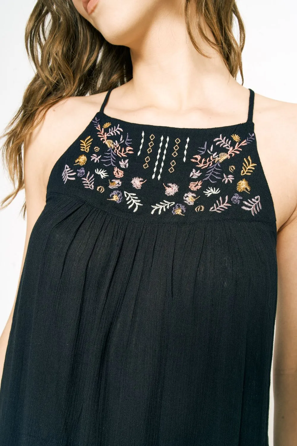 Embroidered Emmy Tank