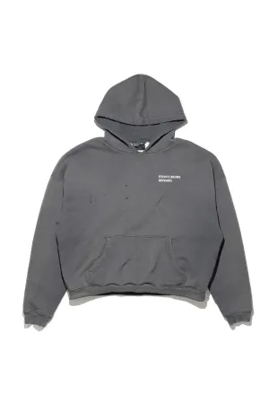 ENFANTS RICHES DÉPRIMÉS | THERMAL LINED DISTRESSED LOGO HOODIE