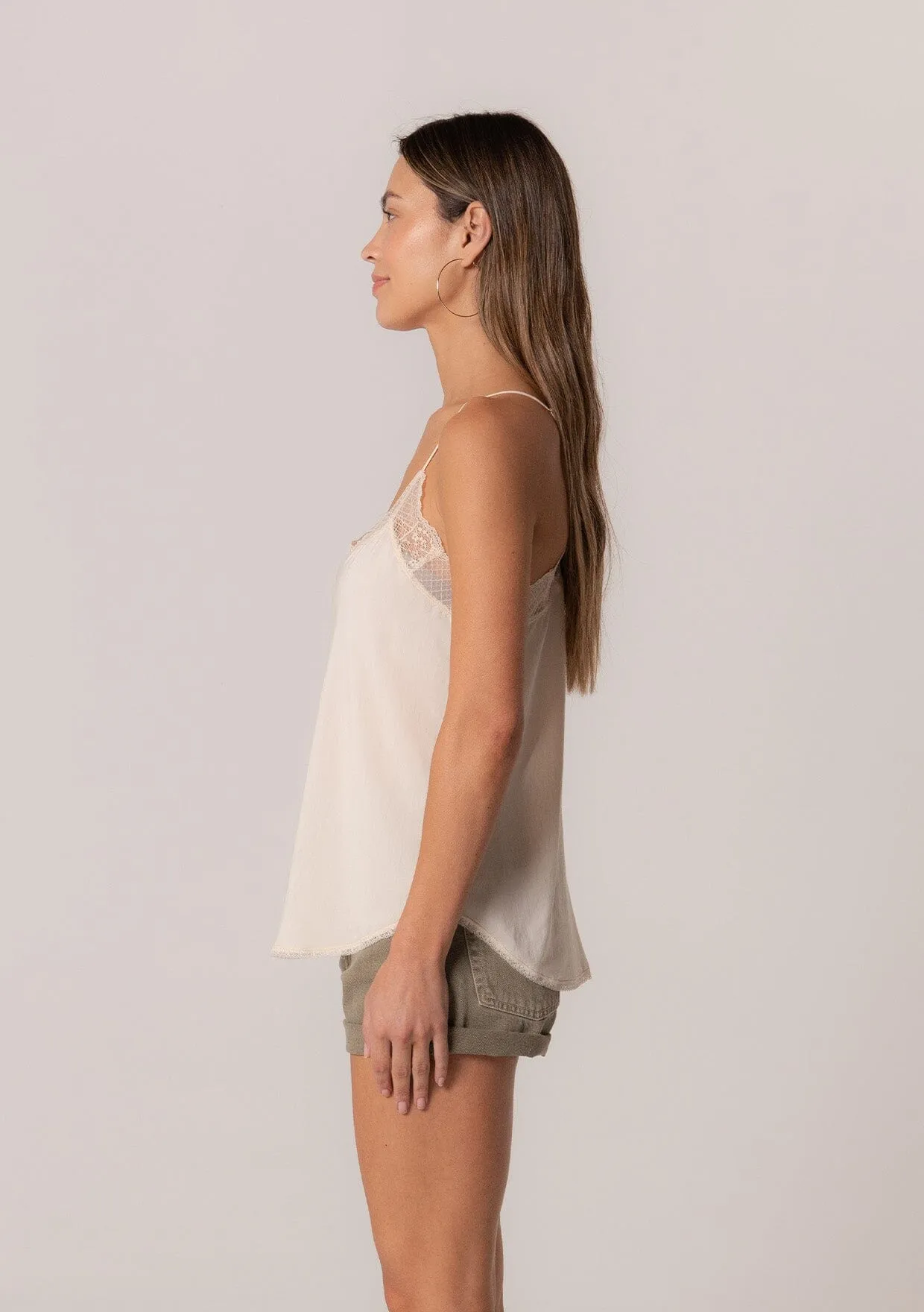 Eternal Lace Trim Camisole