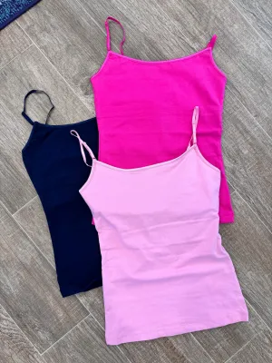 Everyday Basic Spaghetti Strap Tank