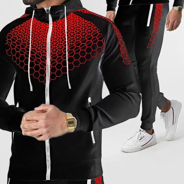Fashion trend, luxury tracksuits for men distinctive