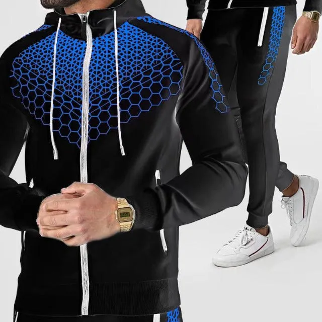 Fashion trend, luxury tracksuits for men distinctive