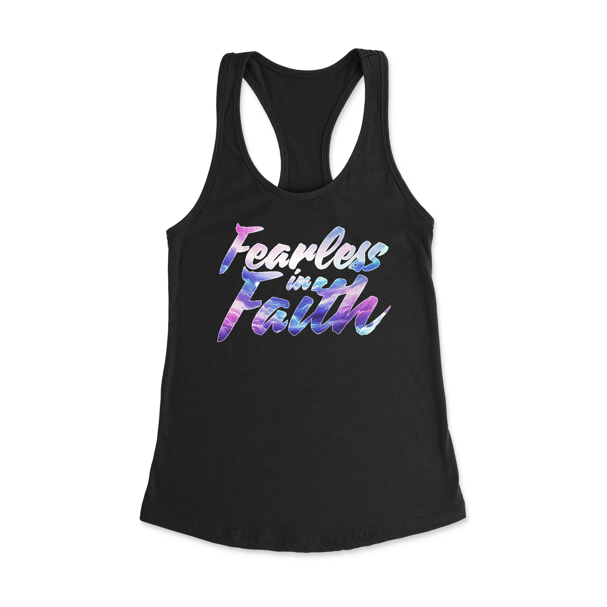 Fearless in Faith Racerback Tank Top