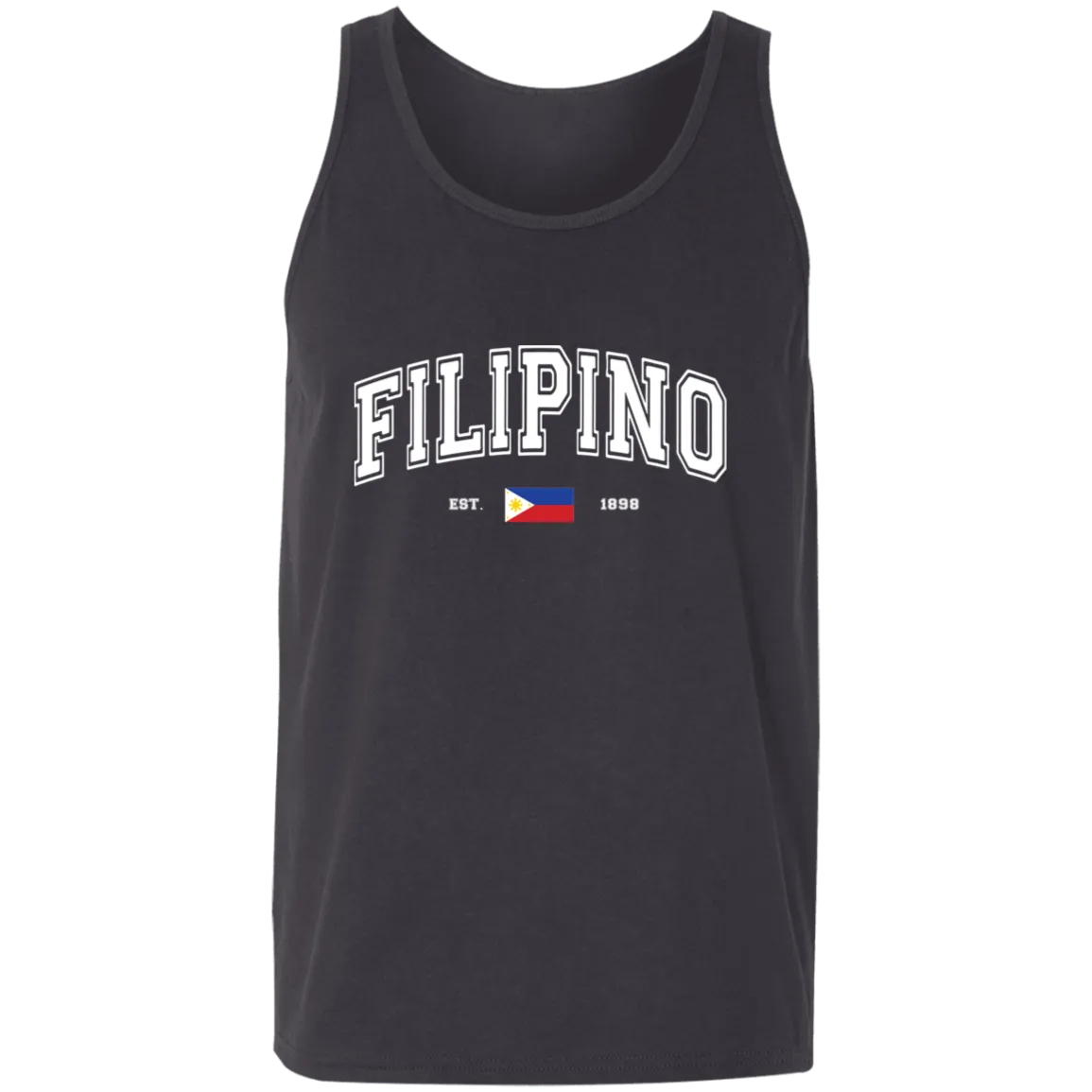 Filipino Est 1898 Unisex Cotton Tank Top
