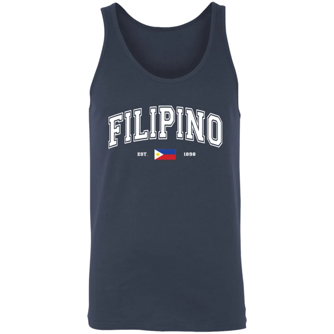 Filipino Est 1898 Unisex Cotton Tank Top