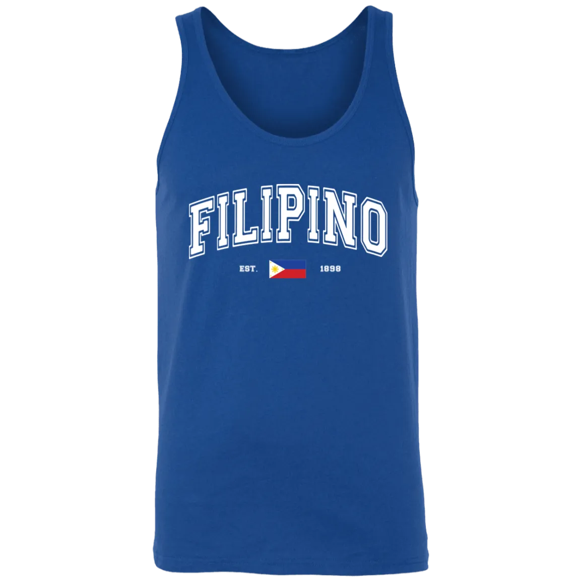 Filipino Est 1898 Unisex Cotton Tank Top