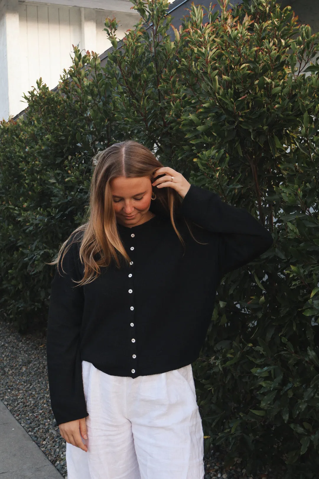 Firewood Sweater in Black
