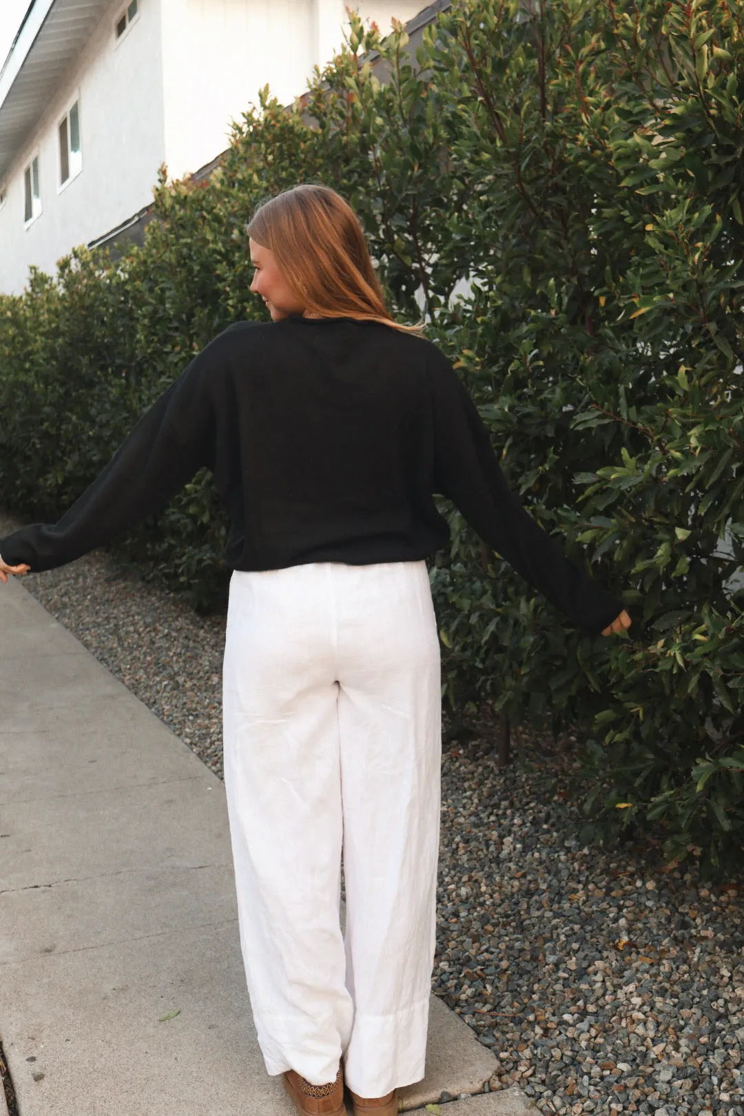 Firewood Sweater in Black