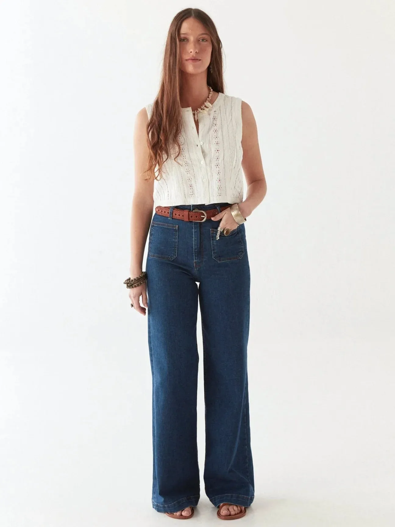 Francesca Blouse - Capri Panna