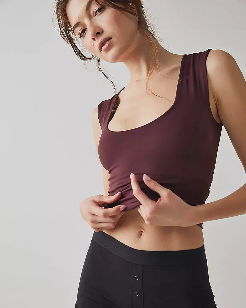 Free People Clean Lines Muscle Cami