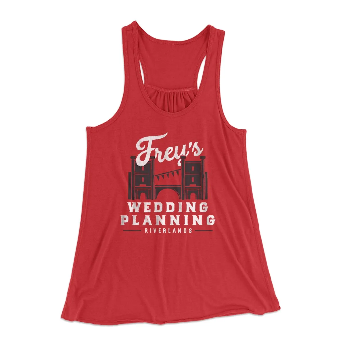 Frey's Wedding Planning Women's Flowey Tank Top