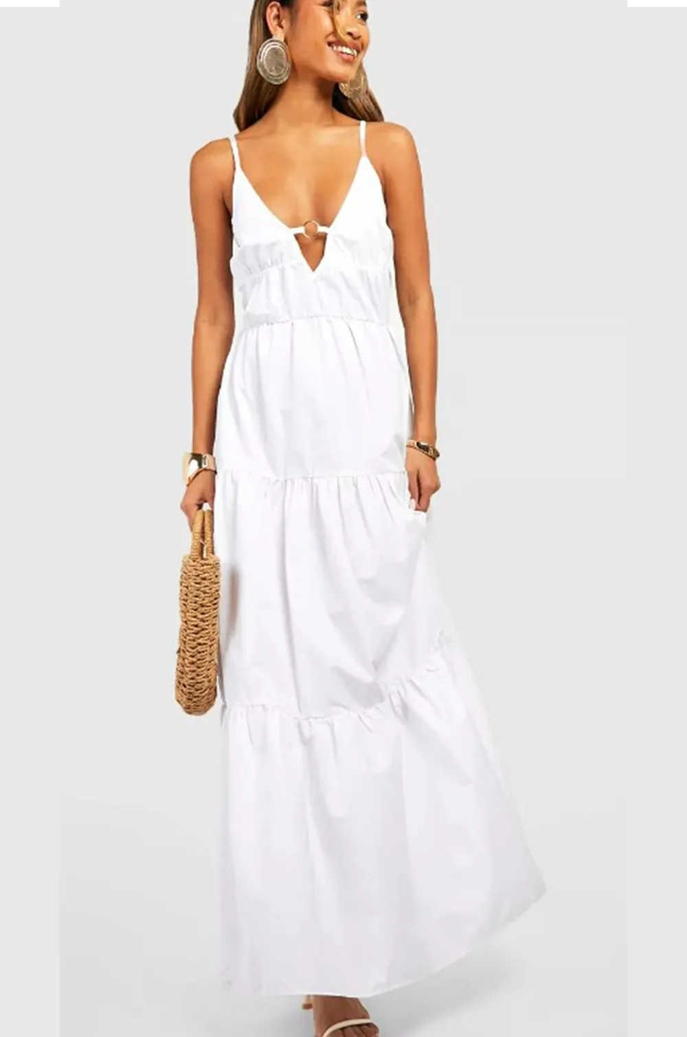 Frisky White Dress