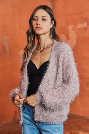 Fuzzy Cardigan
