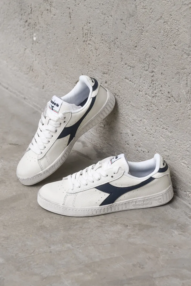 Game L Low Waxed - White/Blue Caspian Sea