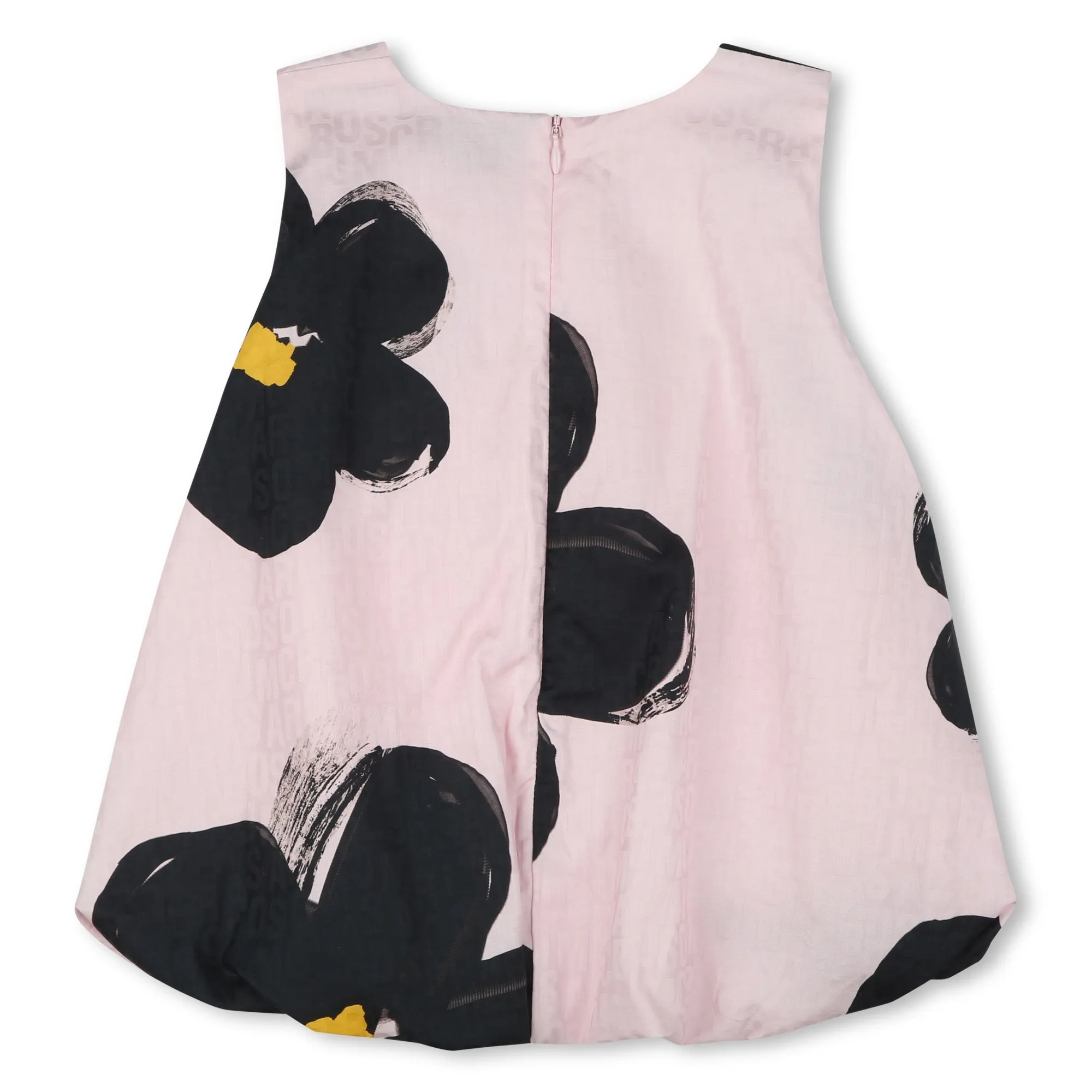 Girls Pink Flower Blouse