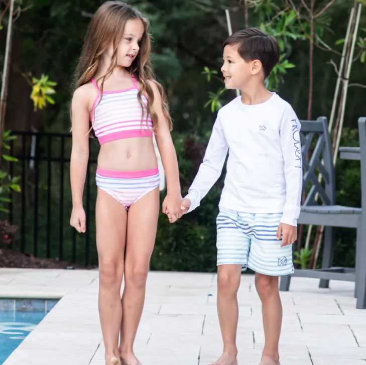 Girl's Sun Protective Bikini