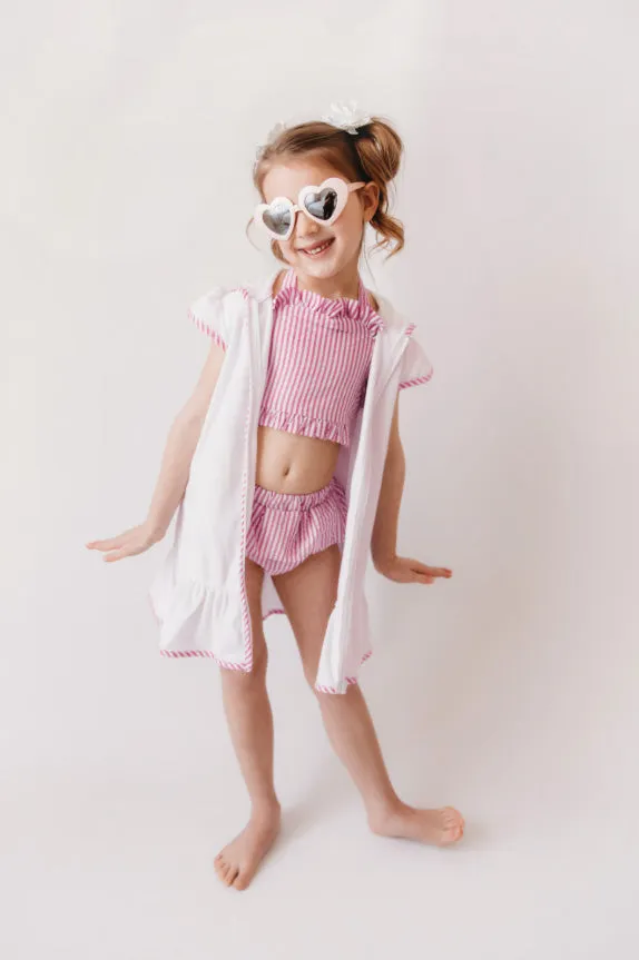 Girl's Terrycloth Swimsuit Cover Up