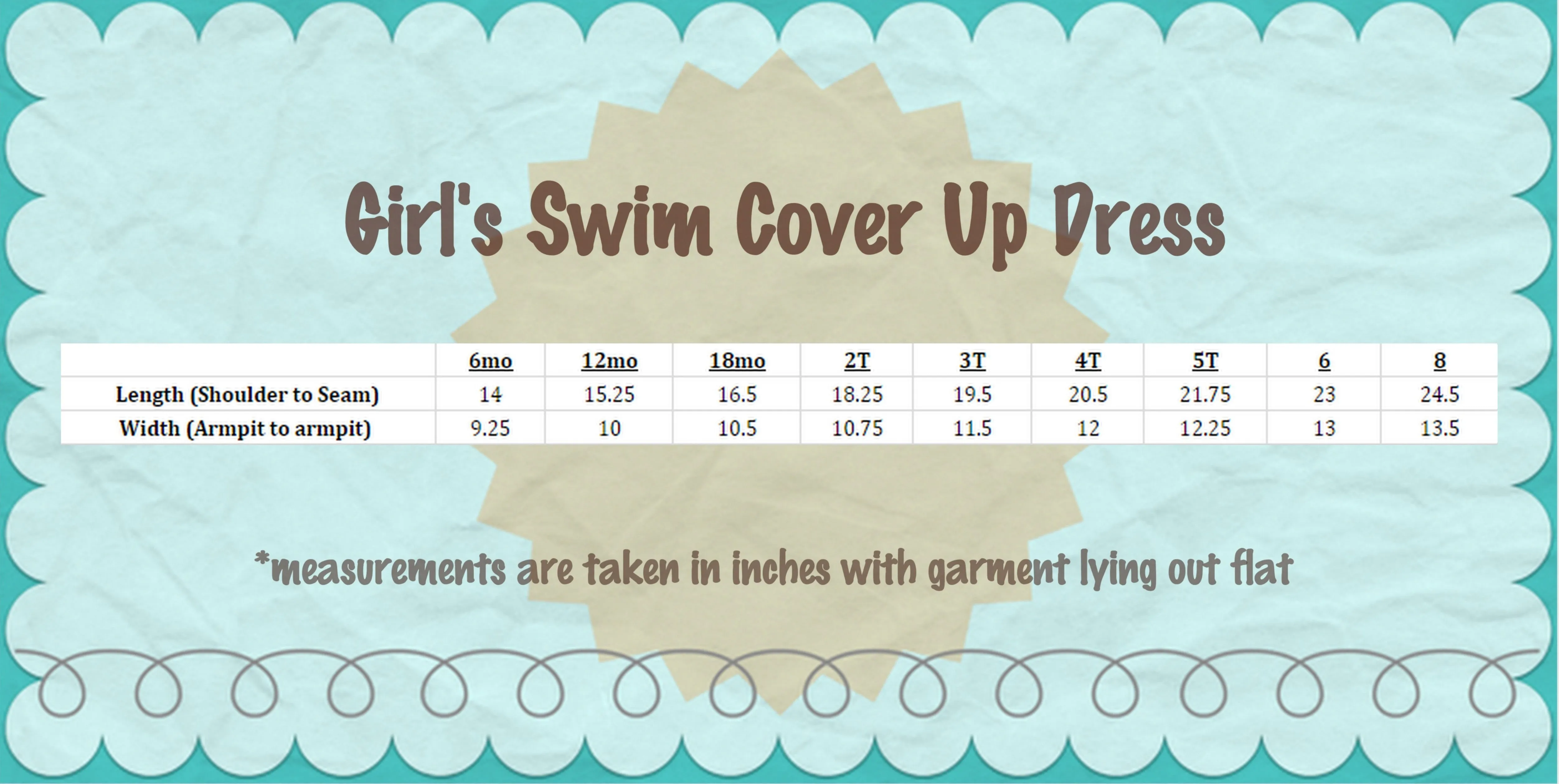 Girl's Terrycloth Swimsuit Cover Up