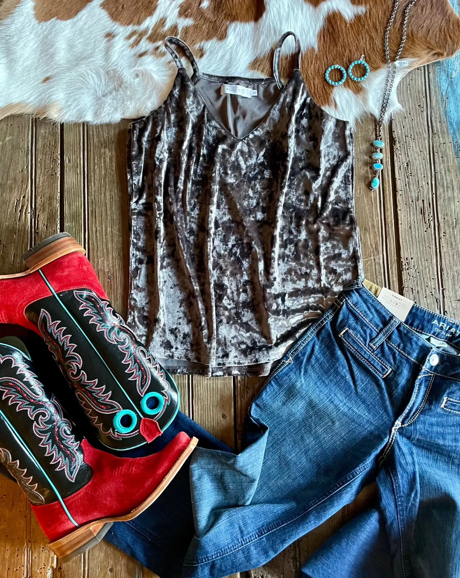 Gisela Velvet Tank