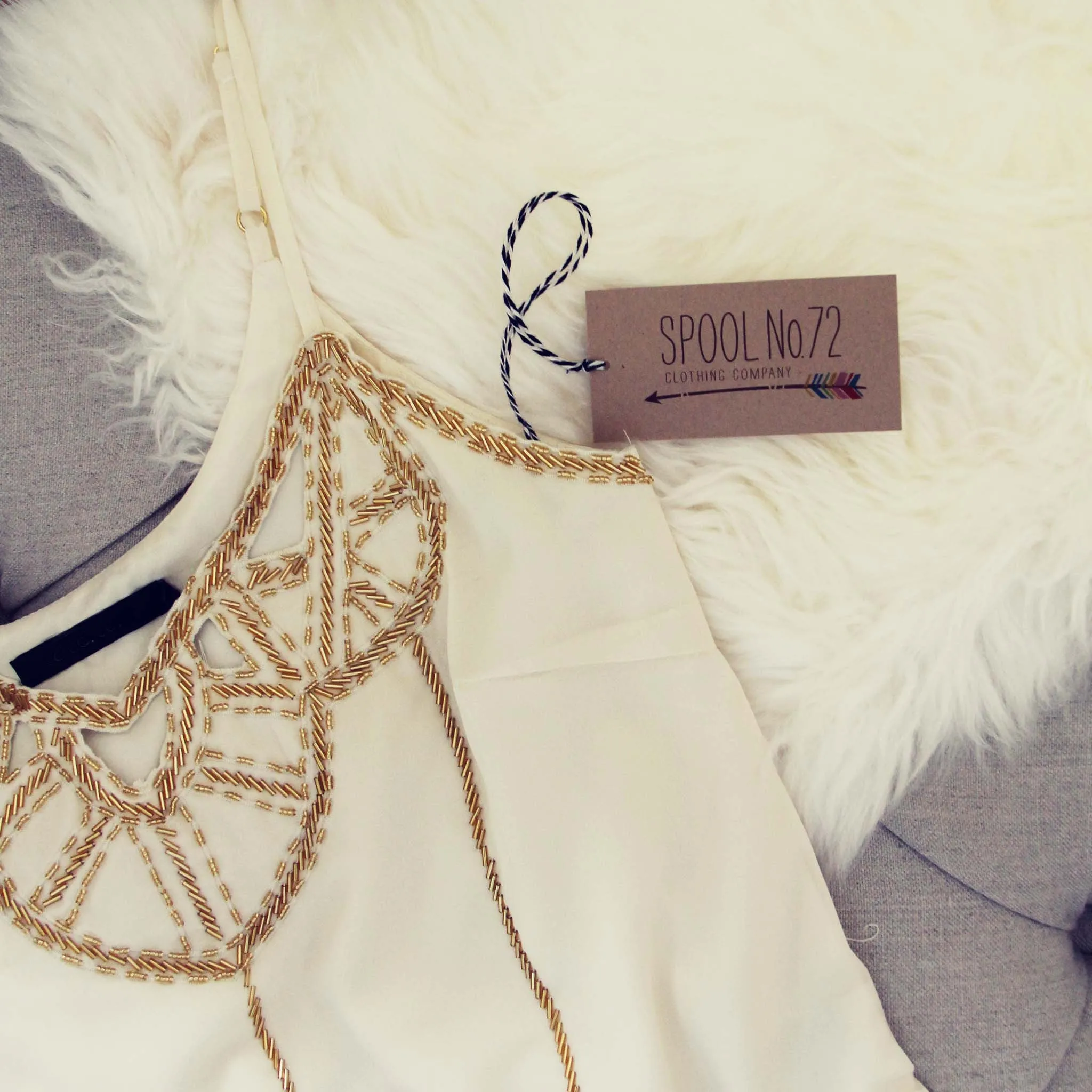 Golden Bark Layering Tank