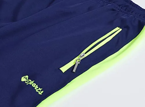 Gopune Men's Athletic Tracksuit Full Zip Warm Jogging Sweat Suits (Royal Blue,XS)