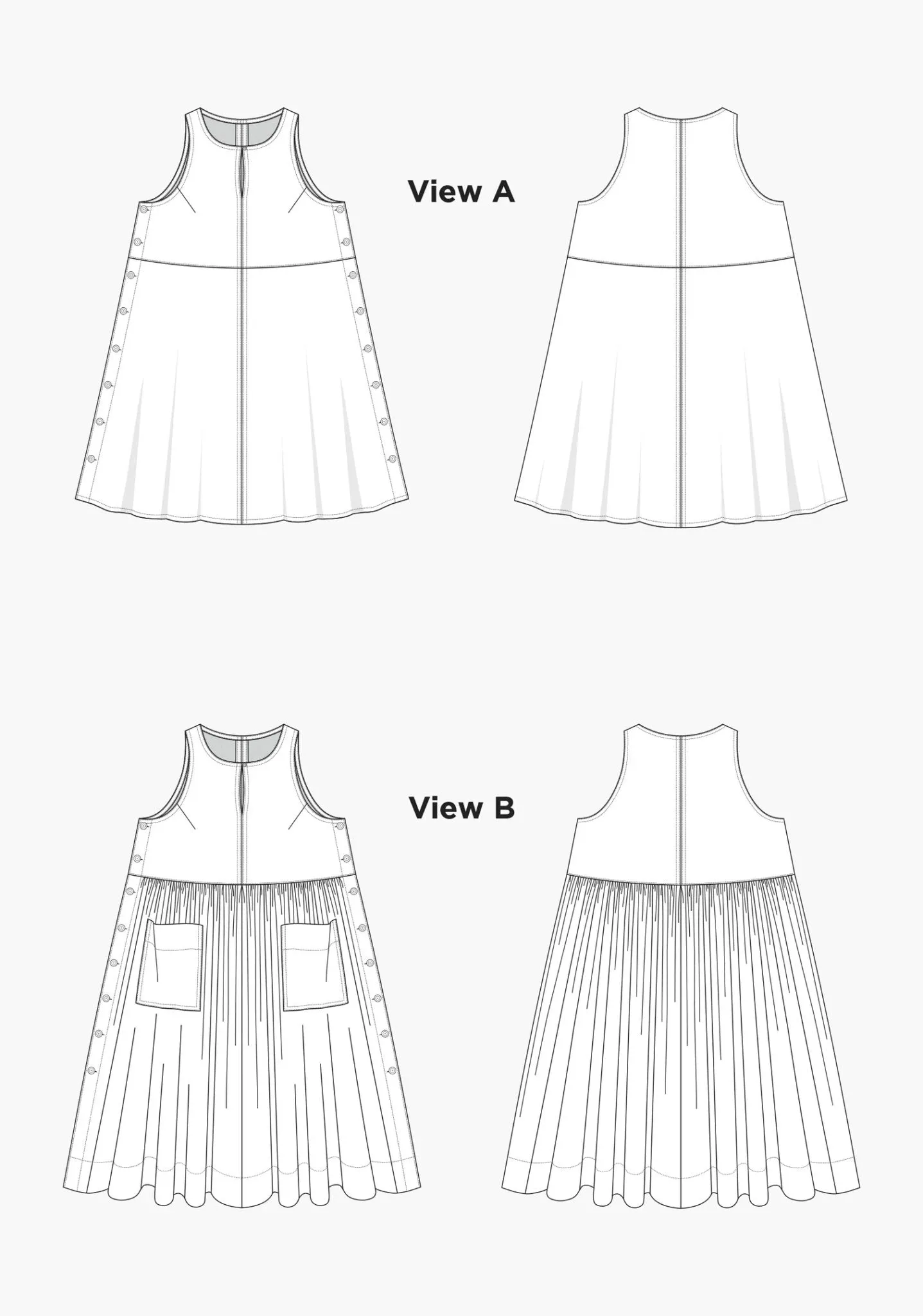 Grainline Studio - Austin Dress 14-32