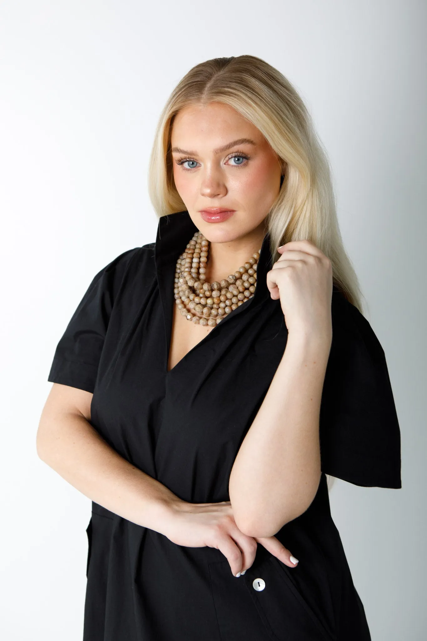 Gretchen Dress-Black