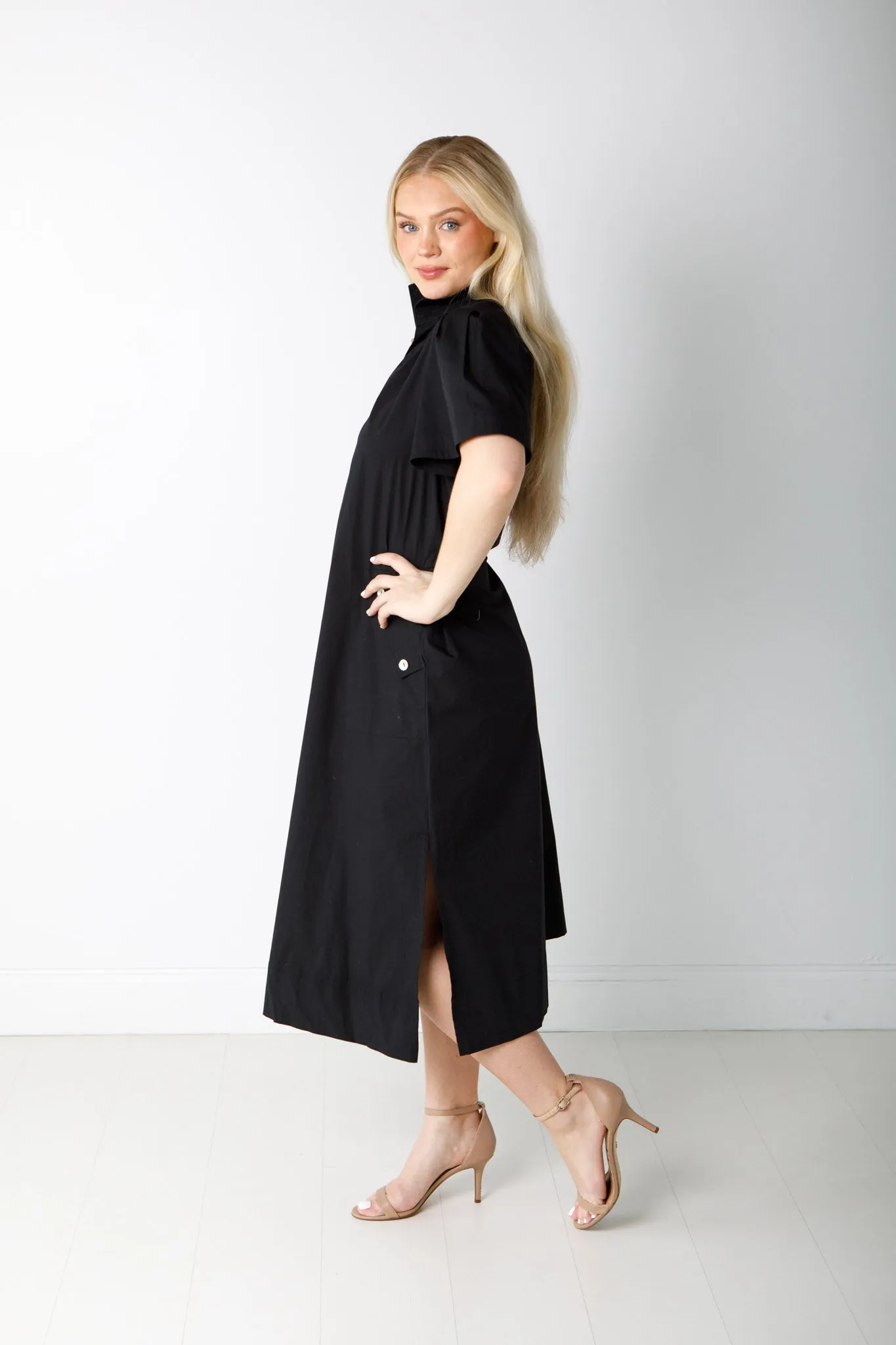 Gretchen Dress-Black