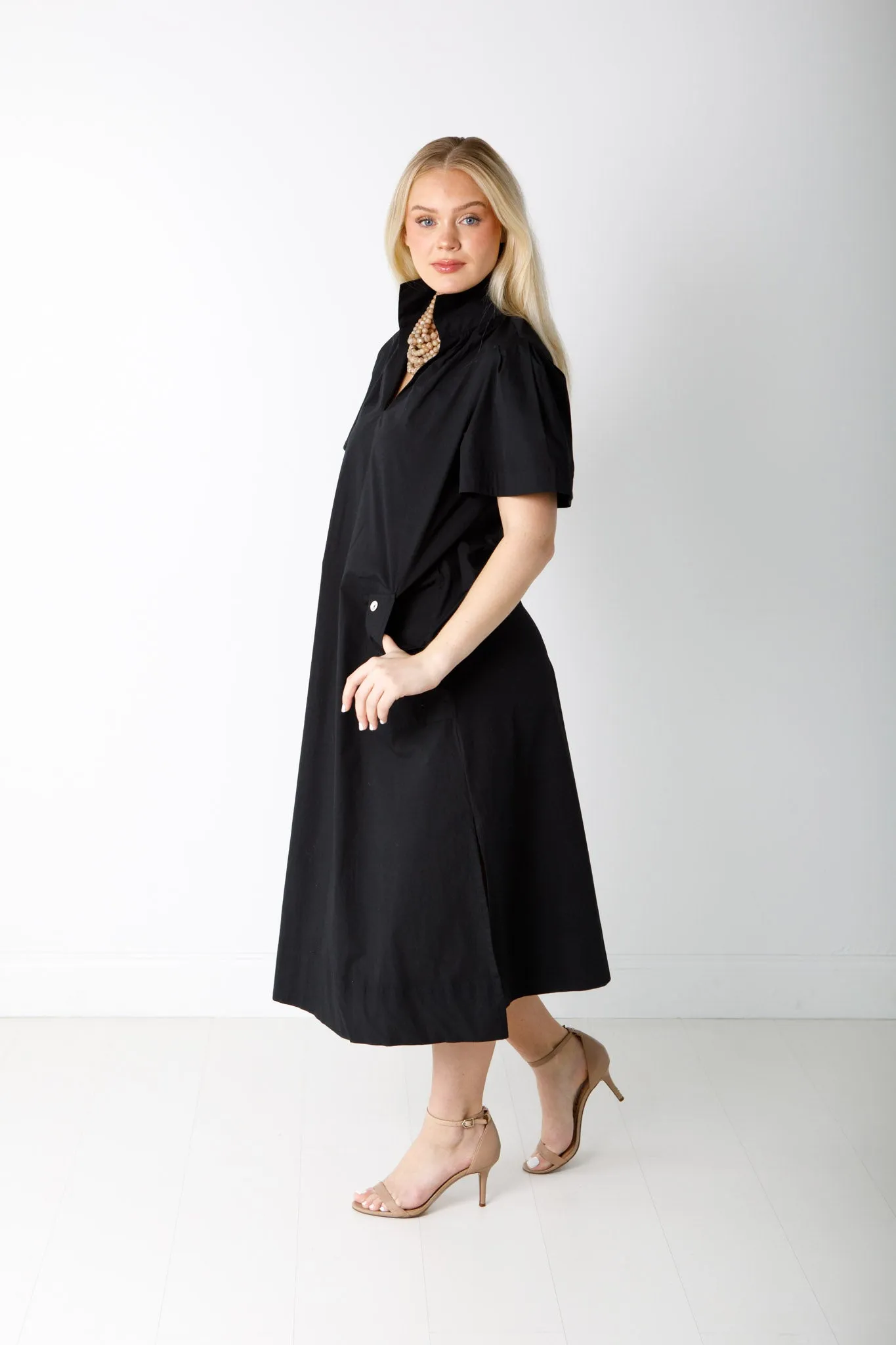 Gretchen Dress-Black