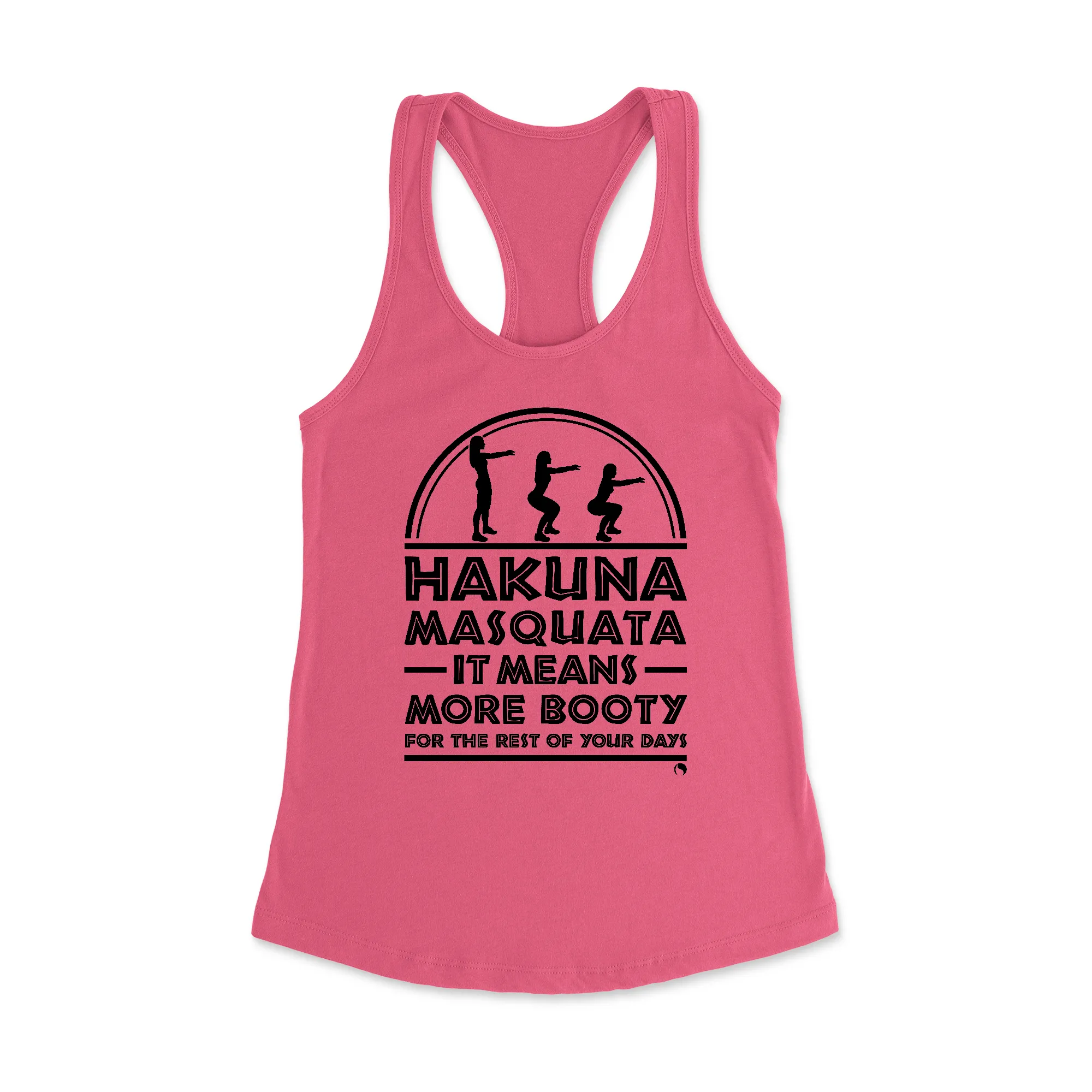 Hakuna Masquata Racerback Tank Top