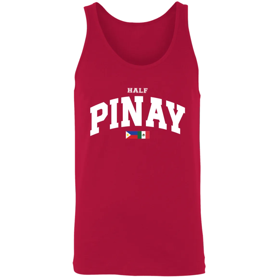 Half Pinay FILMEX Flag Unisex Cotton Tank Top