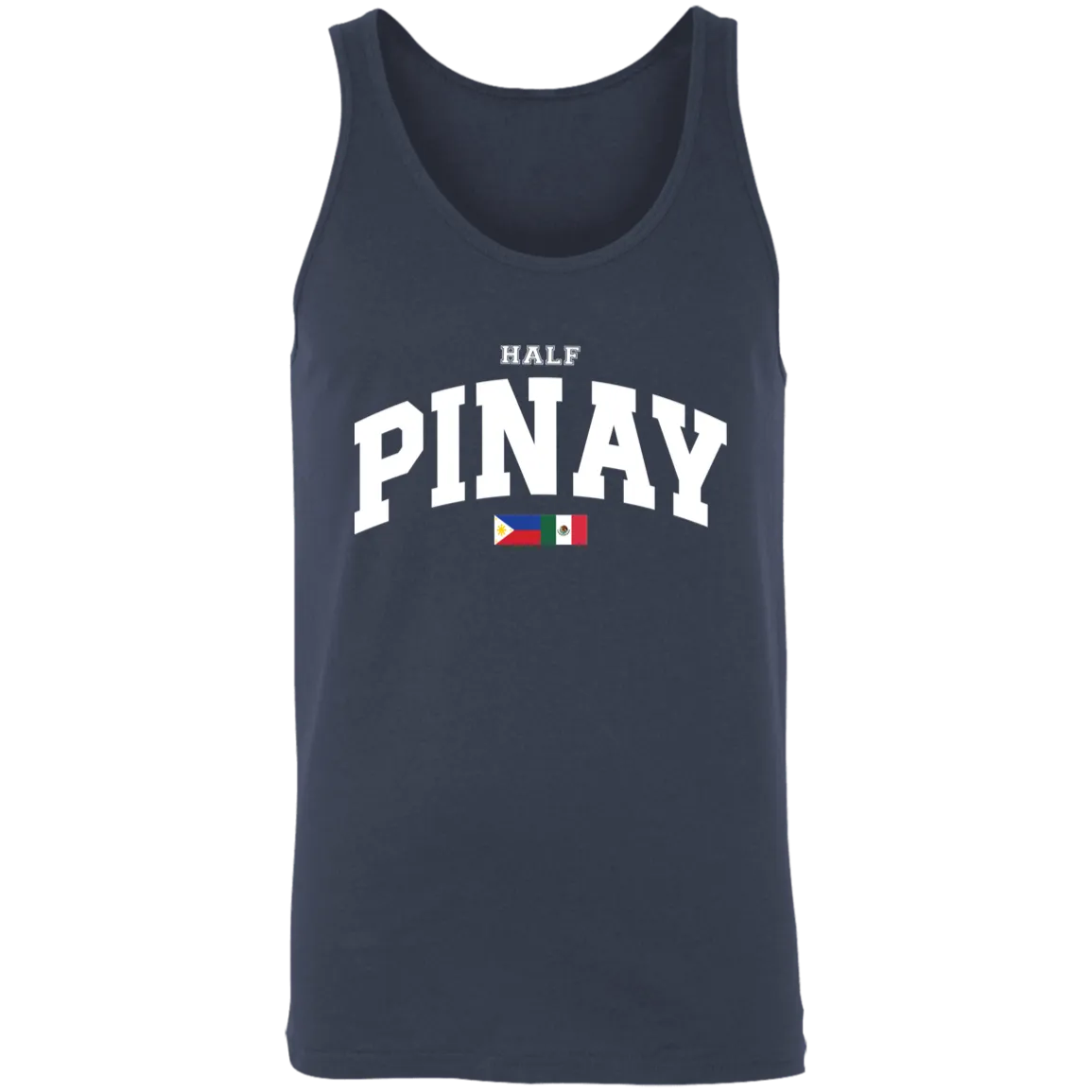 Half Pinay FILMEX Flag Unisex Cotton Tank Top