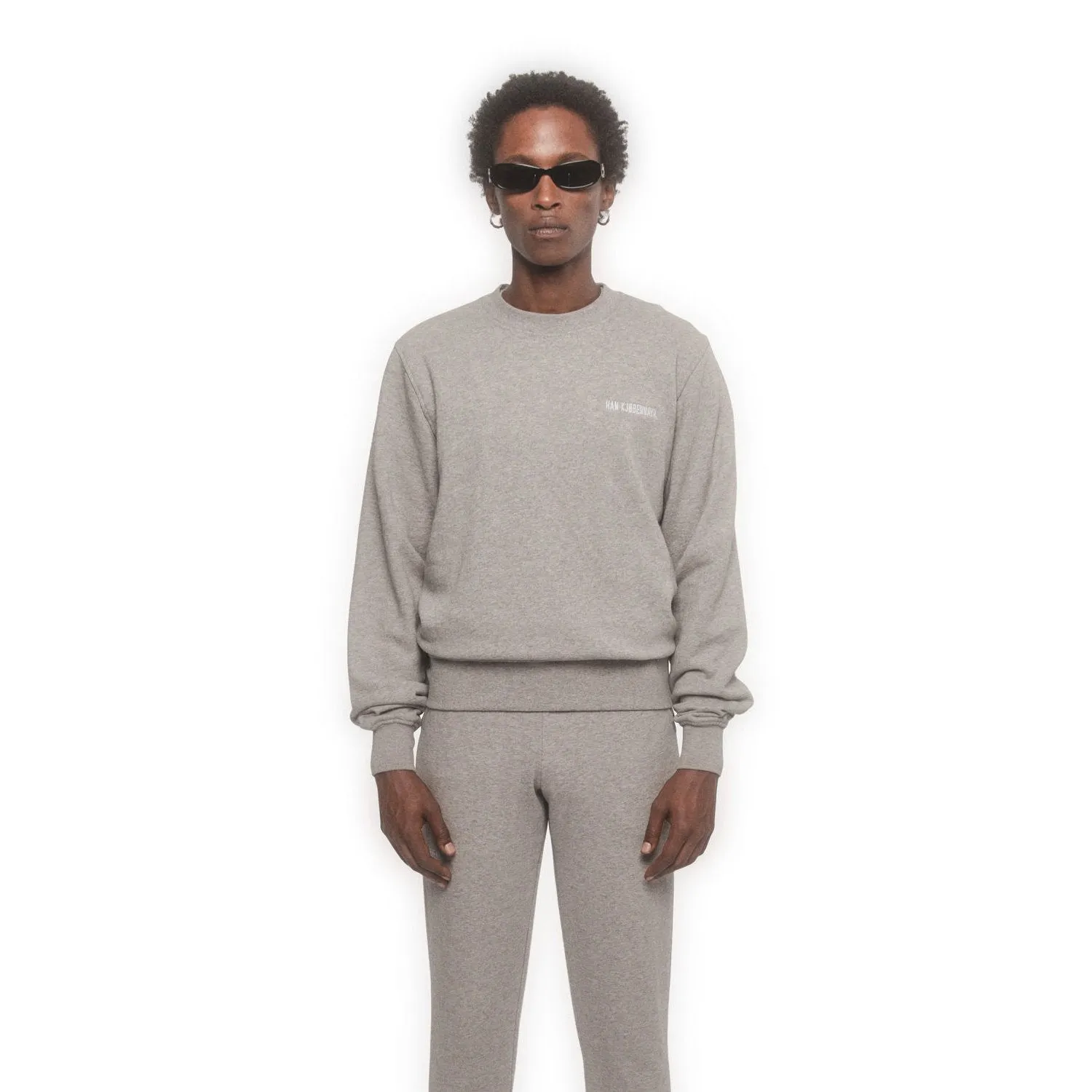 Han Kjøbenhavn Men Casual Crew Grey 40001-11