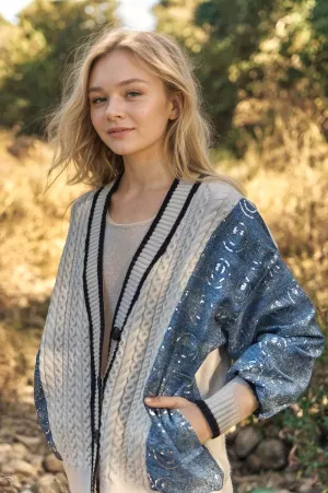 HAPPY FACE CARDIGAN