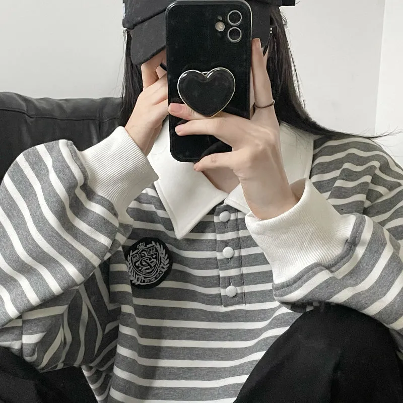 Harajuku stripe TOPS  UB96067