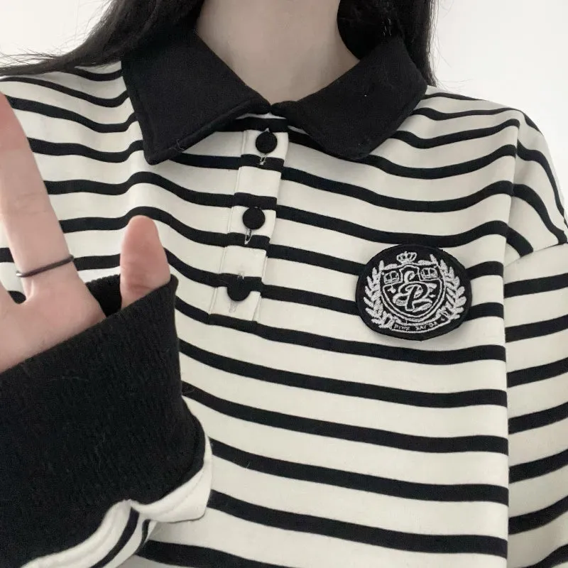 Harajuku stripe TOPS  UB96067