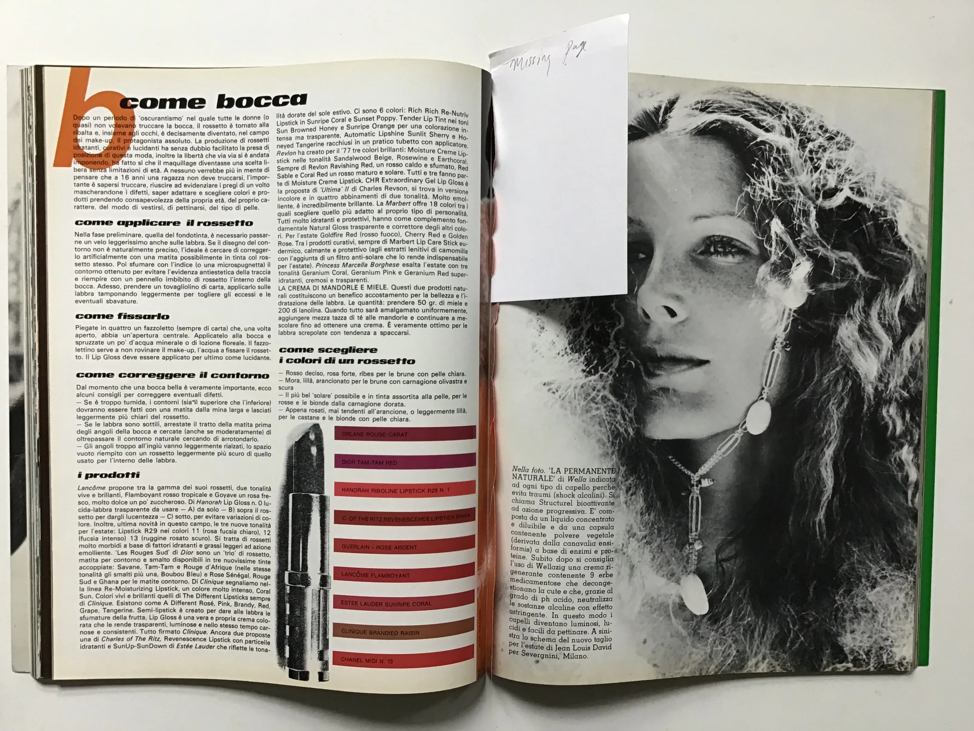 Harper's Bazaar Italia Maggio 1977
