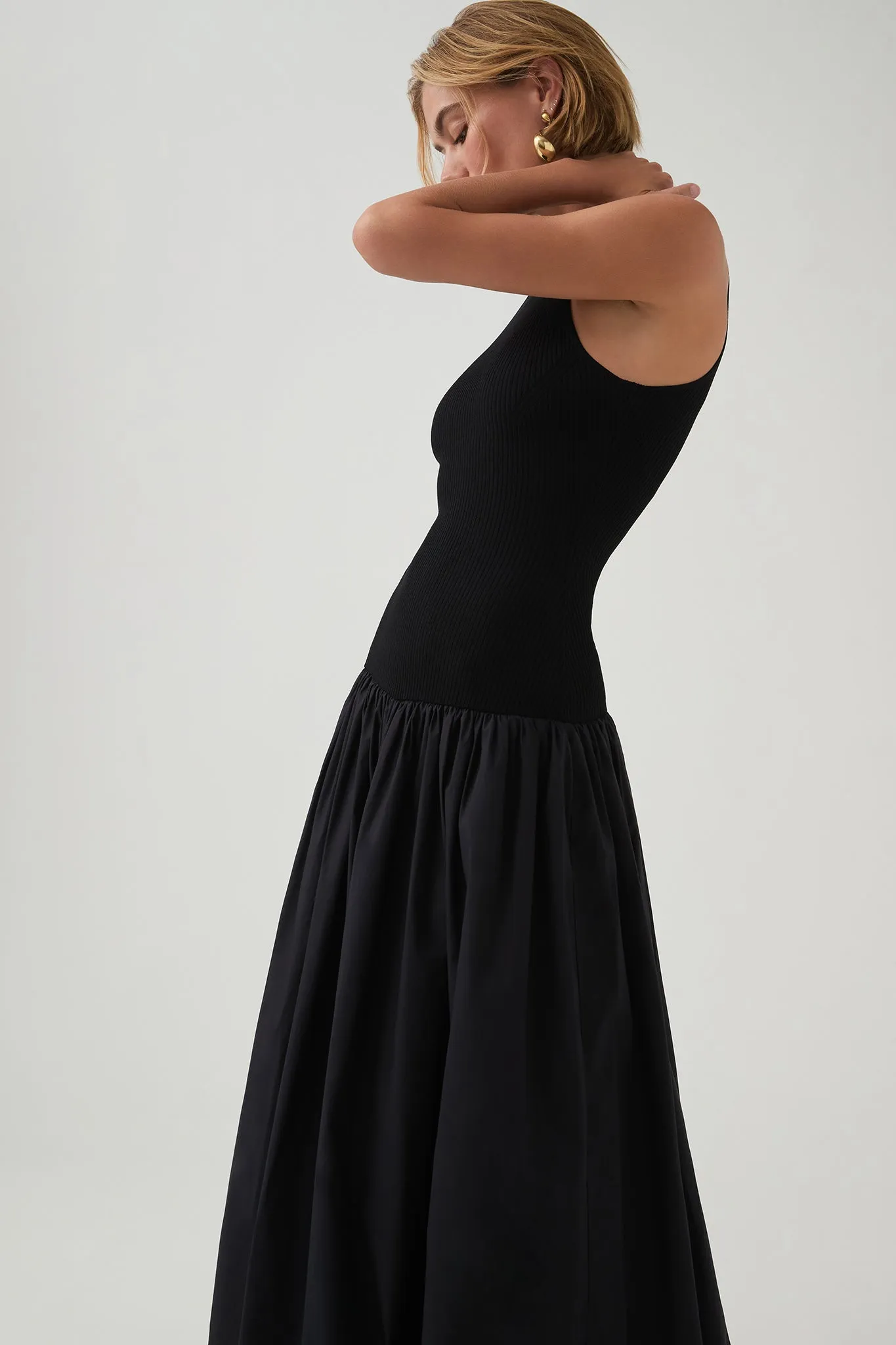 Havana Bubble Midi Dress