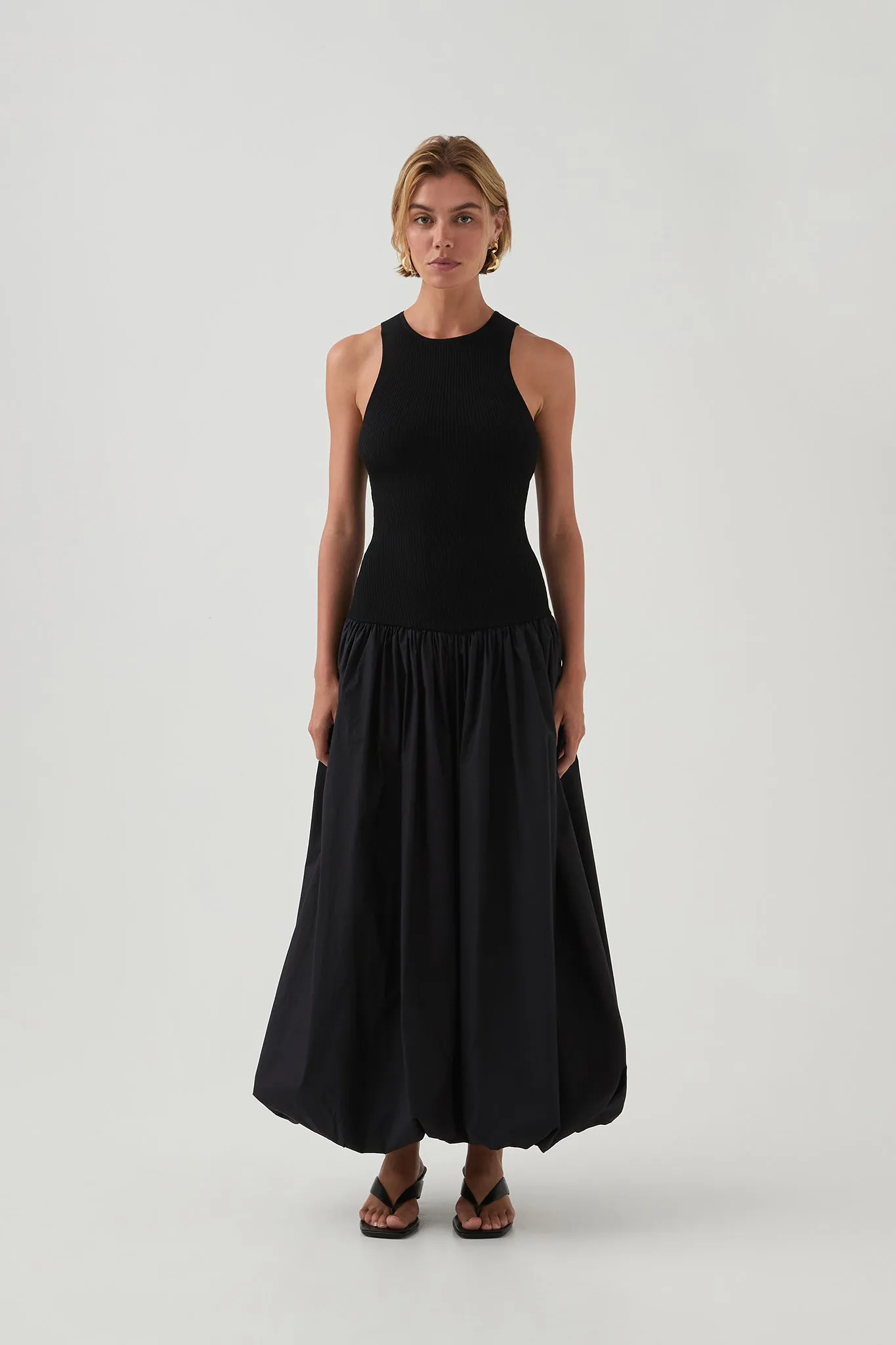 Havana Bubble Midi Dress