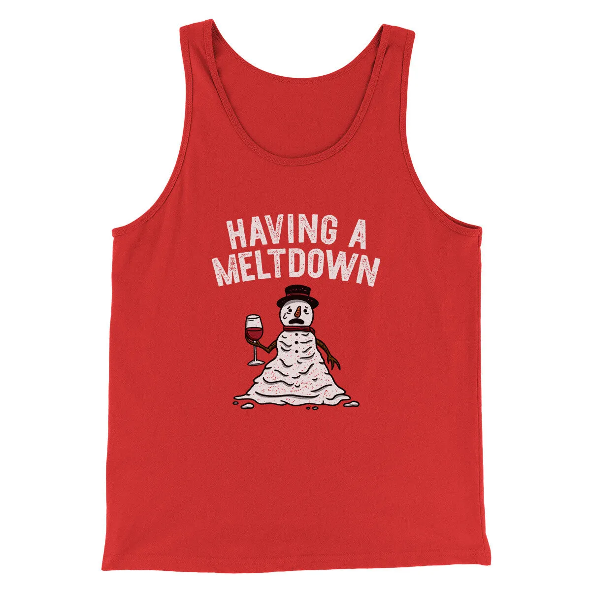 Having A Meltdown Men/Unisex Tank Top